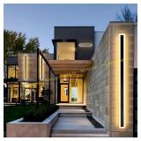 2-Pack 31.5" Outdoor LED Wall Light