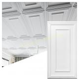 Art3d Drop Ceiling Tiles, 24x48in White (12)