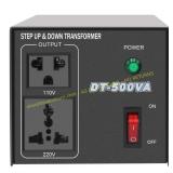 Yinleader 500W Voltage Transformer US Cord