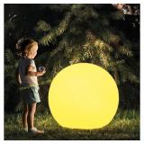 20-in LED Glowing Ball Light w/Remote