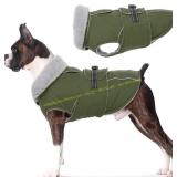 Lelepet Warm Reflective Fleece Dog Coat M