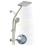 Rain Shower Head with Handheld Brushed Nickel