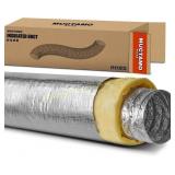 R4.2 4-Inch 25ft Insulated Duct, HE Thermal