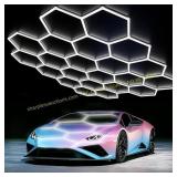 LZHOME Hexagon LED Garage Light 40000LM