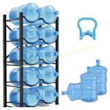 Semoprus 5-Gallon Bottle Holder, 10 Bottles