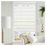 GHV Corded Zebra Blinds 32x64 White