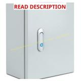 Steel Electrical Junction Box, LOCKED NO KEYS