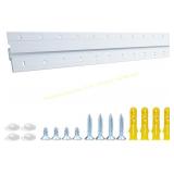 French Cleat Aluminum Brackets (24") 1 Pair