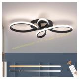 Modern LED Ceiling Light, Hallway, Black