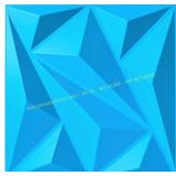 3D Wall Panel Diamond, Waterproof PVC, 12-Pack