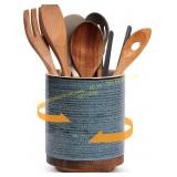 DOWAN 7.6" Rotating Utensil Holder