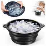 Silicone Foldable Facial Ice Therapy Basin