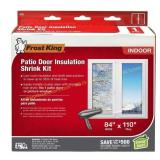2ct Frost King Clear Door Insulator Kit 84W110L