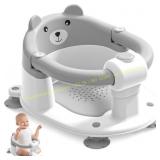 Baby Bath Seat 6+ Months, Non-Slip Gray