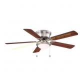 Hampton Bay Hugger 52-in LED Fan w/ Light