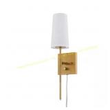 Anselm 1 Light Aged Brass Wall Sconce