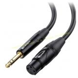 Cable Matters XLR to 1/4" Stereo Mic Cable 3ft