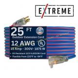 Extreme 25 ft 12/3 All Weather Ext Cord
