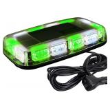 ASPL 48LED Roof Top Strobe Light Bar (Green)
