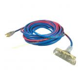 Extreme 25 ft 12/3 Triple Tap Extension Cord