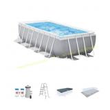 Intex 16x8x42 Rectangular Metal Frame Pool