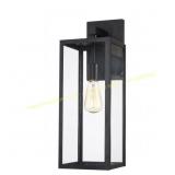 Hukoro 1-Light 21-in H Matte Black Wall Light