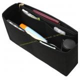 Surblue Purse Organizer Insert, Black