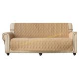Anti-slip Leather Sofa Cover with Dog Paw