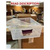 Sterlite 30qt Tote, 32qt Tote & 60qt Totes (4pc)