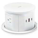 Pop Up Outlet   4 AC, 3 USB, 20W, 6ft Cord