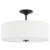 Inspire 18in Graphite 3-Light Ceiling Mount