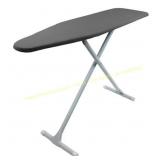 Homz T-Leg Folding Ironing Board w/ Pad, Gray