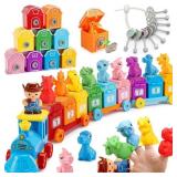 Toddler Montessori Dinosaur Train Toys 2-5