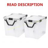 103 Qt Weather-Tight Storage Box (2-Pack)