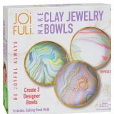 JOYiFULi Clay Jewelry Bowls Kit for Kids