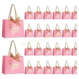 QIELSER 50 Pack Thank You Gift Bags