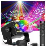 RGB 3-Lens DJ Strobe Light, Sound Activated