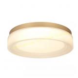 Alsy 13" 24W Brushed Gold LED Flush Mount