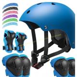 Kids Bike Helmet Set with Pads (Ages 2-14)
