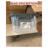 Sterlite 16qt Tote & 4ct Akro Bins