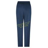 Red Kap Half-Elastic Work Pant, Women, Navy Sz 14R