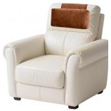 Recliner Headrest Pillow   Velvet Brown