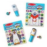 Melissa & Doug Sticker WOW! Winter Polar Bears