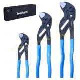 toolant 7/10/12-Inch Plier Wrench Set