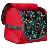 2Ct ZOBER Light Storage Reels - 3 Wheels - Red