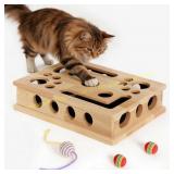 Upgraded Large Space Cat Scratch Puzzle Box