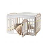 IRIS 24" 4-Panel Pet Playpen with Door