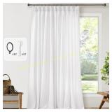 Linen Pinch Pleated Curtain Panels 72x90
