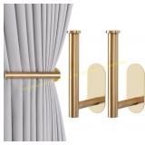 Groleca 2 Pack Adhesive Curtain Holdbacks
