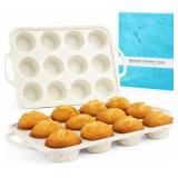 12-Cup Silicone Muffin Pan